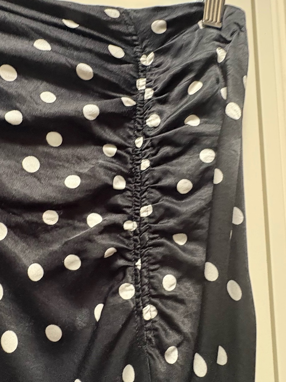 Mel Ruched Side-Slit Midi Skirt by Maeve - Picture 4 of 6